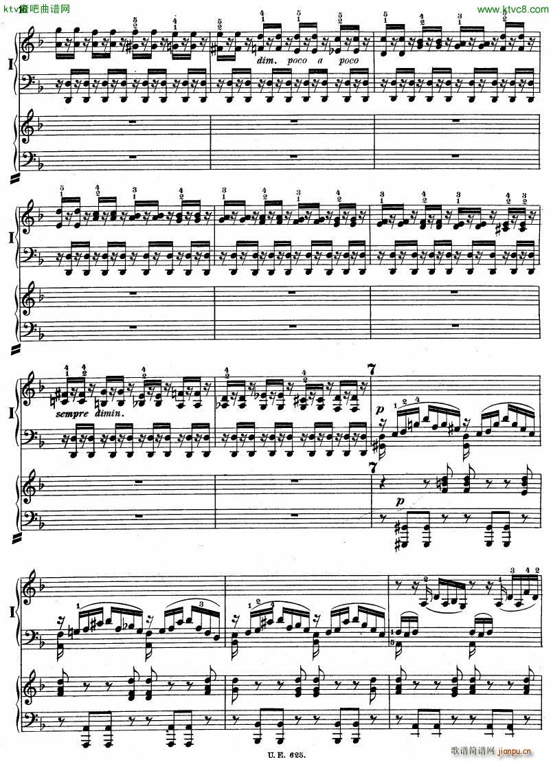 Bach JS BWV 1052 Keyboard Concerto in d ed R ntgen(����V)17