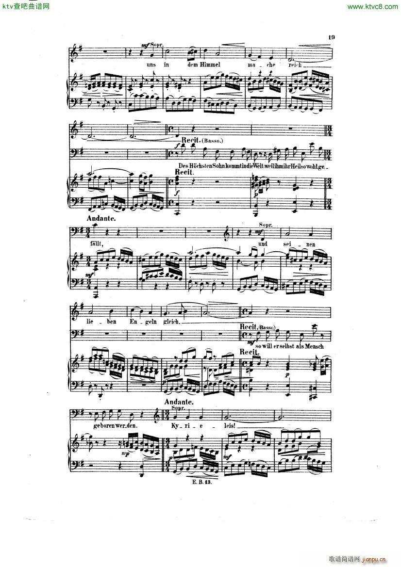 Bach JS BWV 248 Christmas Oratorio No 2 9(����V)9