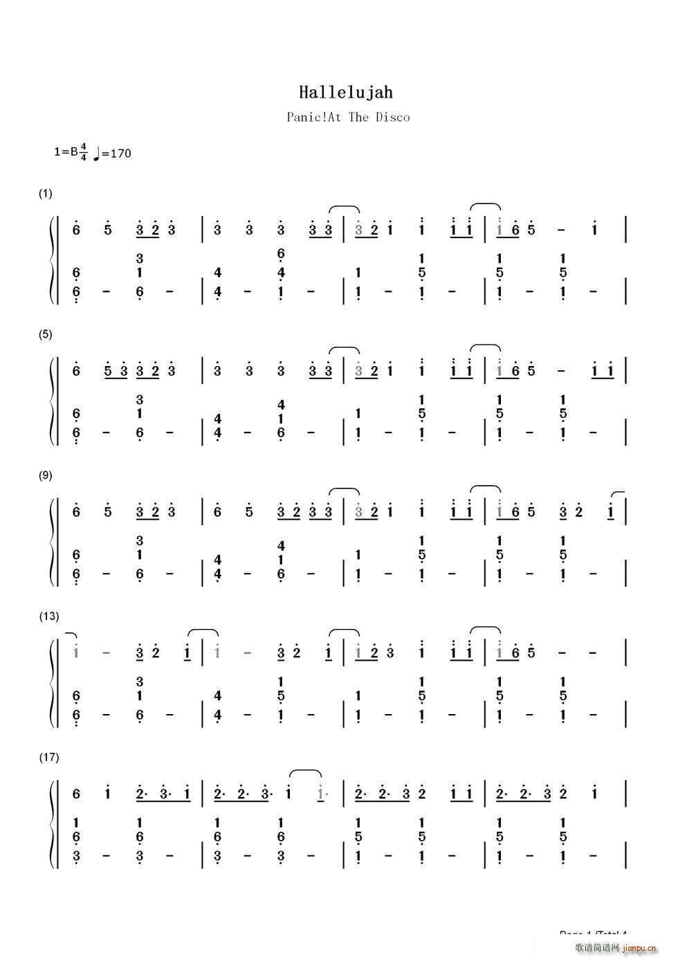 Hallelujah �p��(����V)1