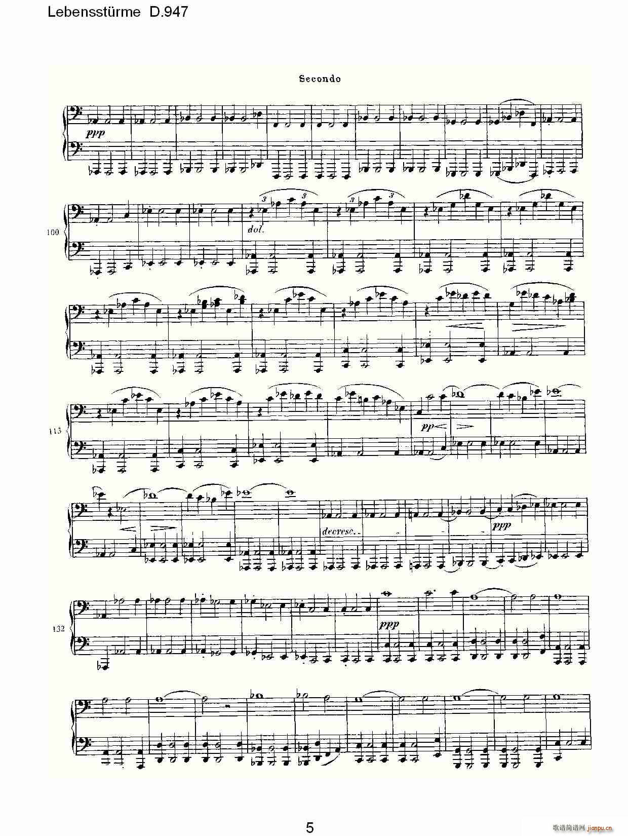 Lebensst��rme D.947(ʮ�ּ�����)5