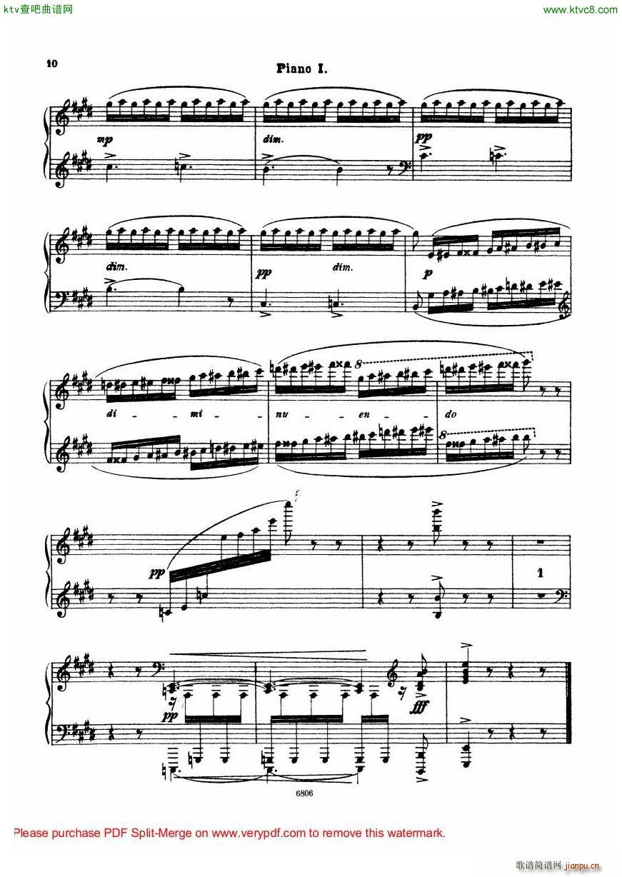 Arensky op 23 Suite No 2 Silhouettes(����V)11