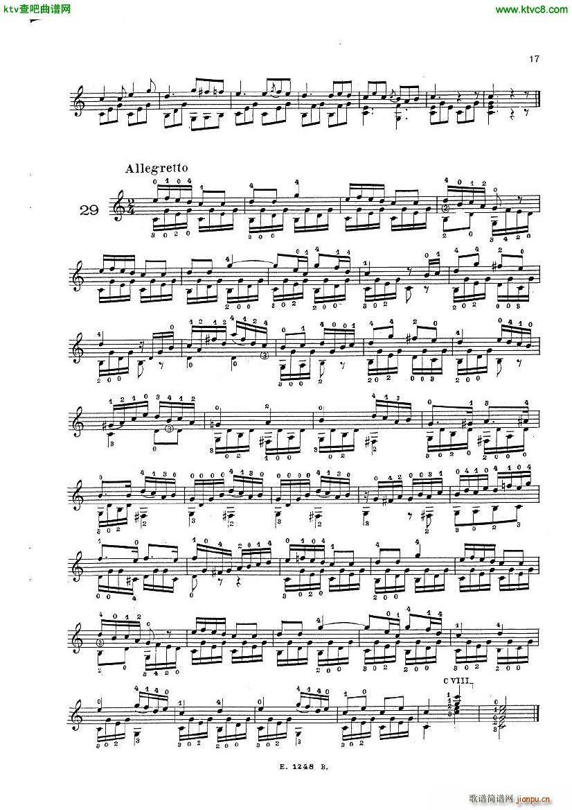 Mauro Giuliani Le Papillon op 50(����V)6