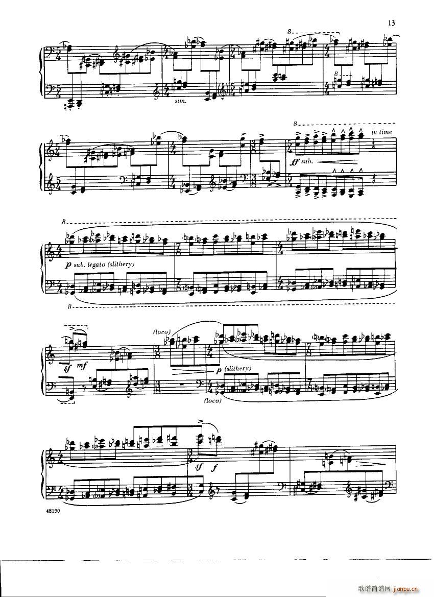 Corigliano Etude Fantasy Etude Fantasy(ʮ�ּ�����)14