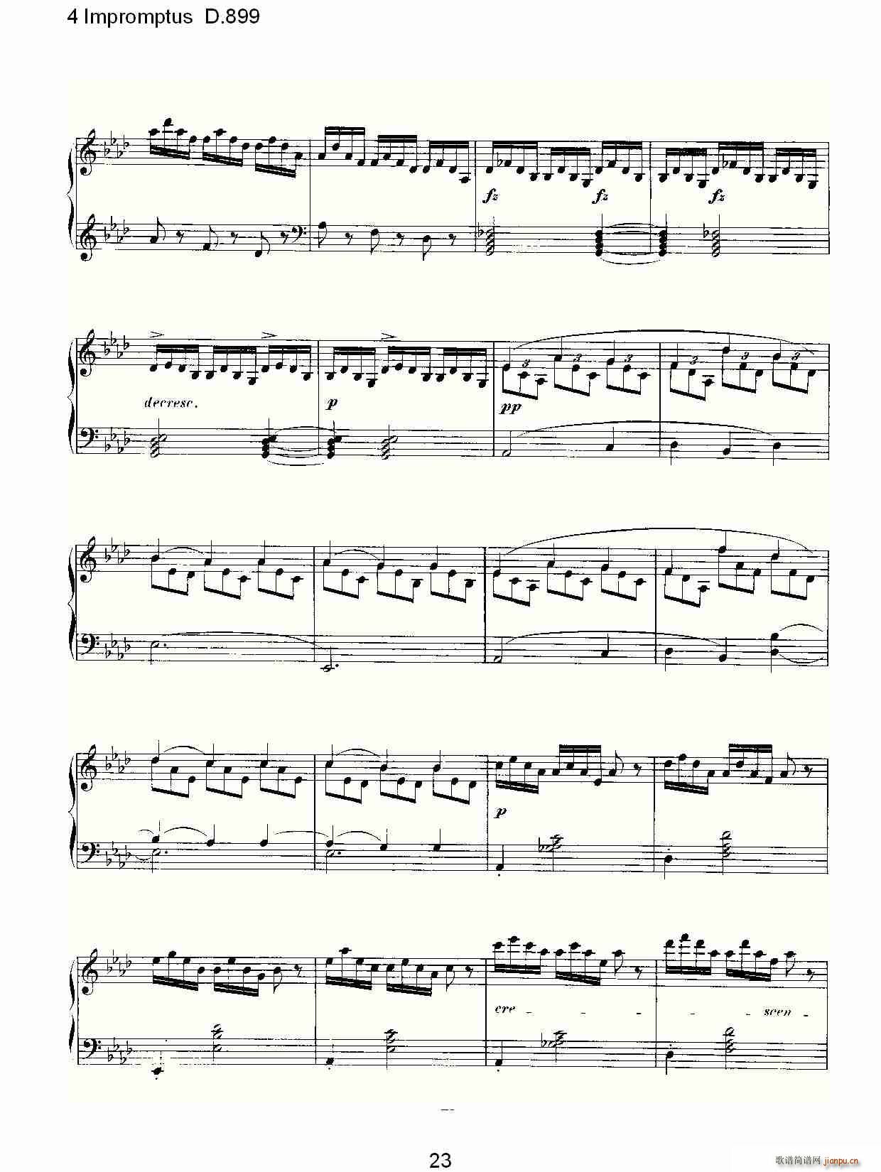4 Impromptus D.899(ʮ�ּ�����)23