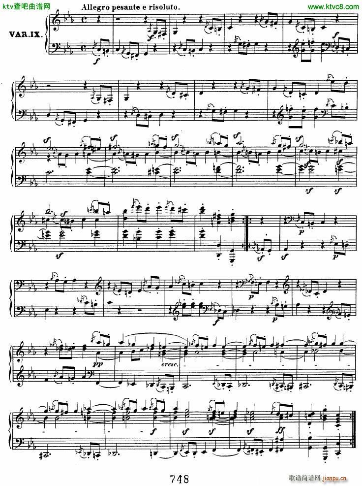 Beethoven op 120 Diabelli Variations(����V)8