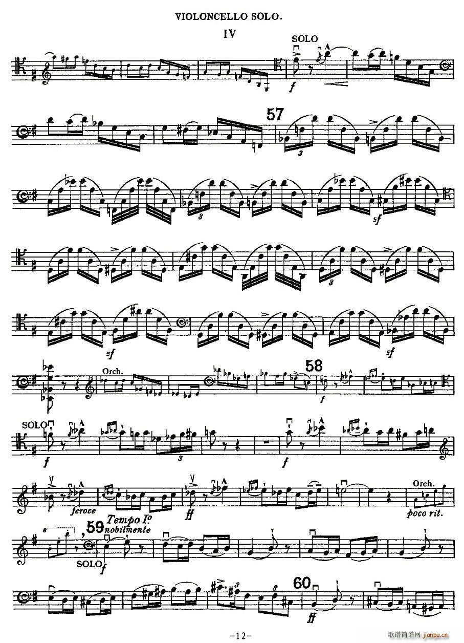Edward Elgar Concerto e Minor Op85 For Cello(ʮ�ּ�����)12