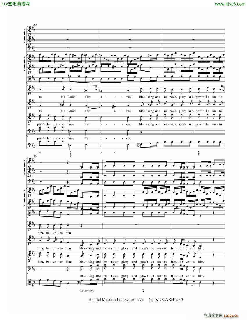 G F Handel Messiah Open Score ��(����V)31