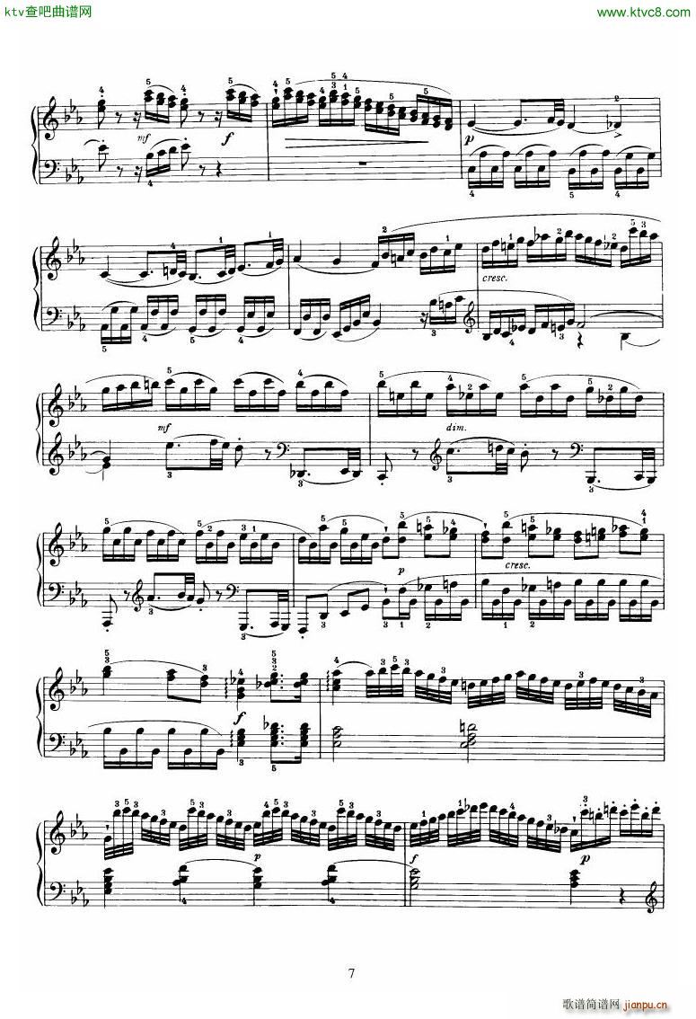 Piano Sonata No 52 in Eb(����V)7