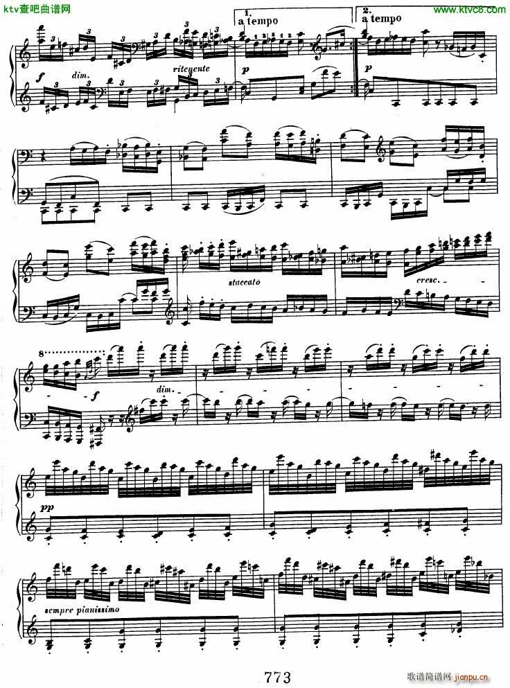 Beethoven op 120 Diabelli Variations(����V)33
