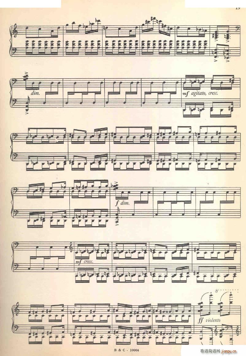 Ginastera Sonata No 1 Sonata No 1(ʮ�ּ�����)19