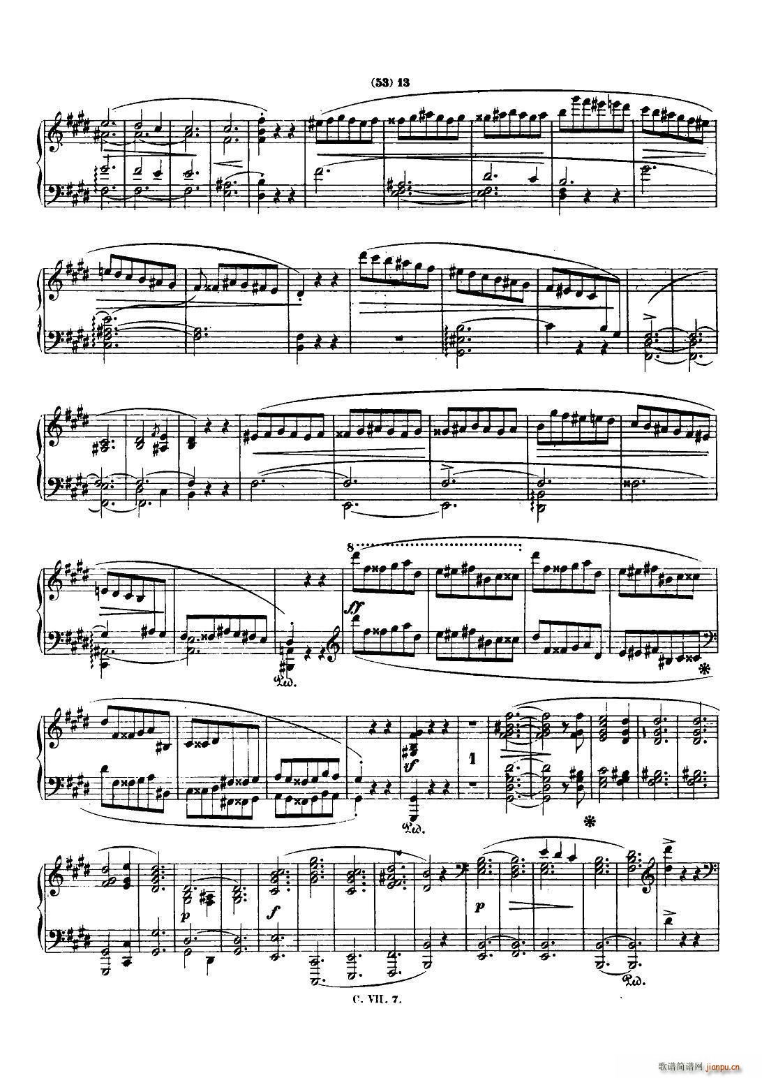 Ф�� ����C�o�� Chopin Scherzo No 4 E���{ Op 54(����V)12
