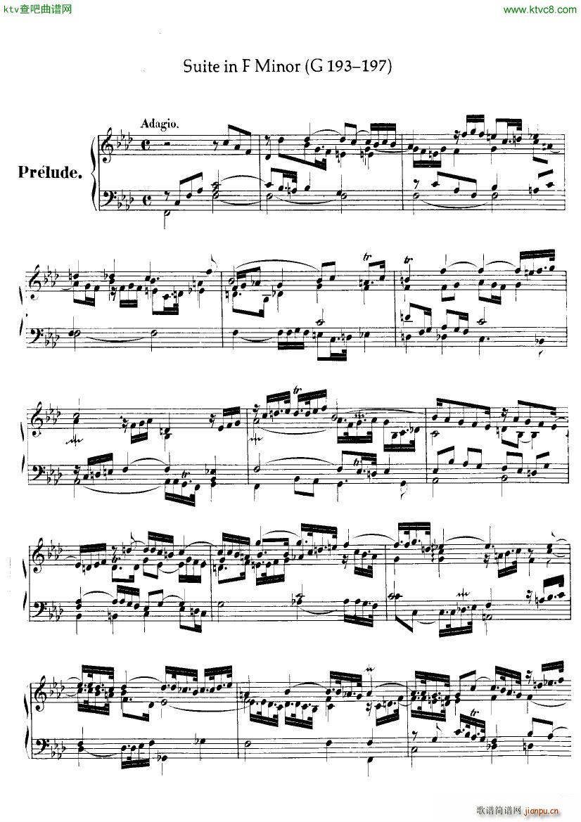 Handel Suite in F minor G193 197(����V)1