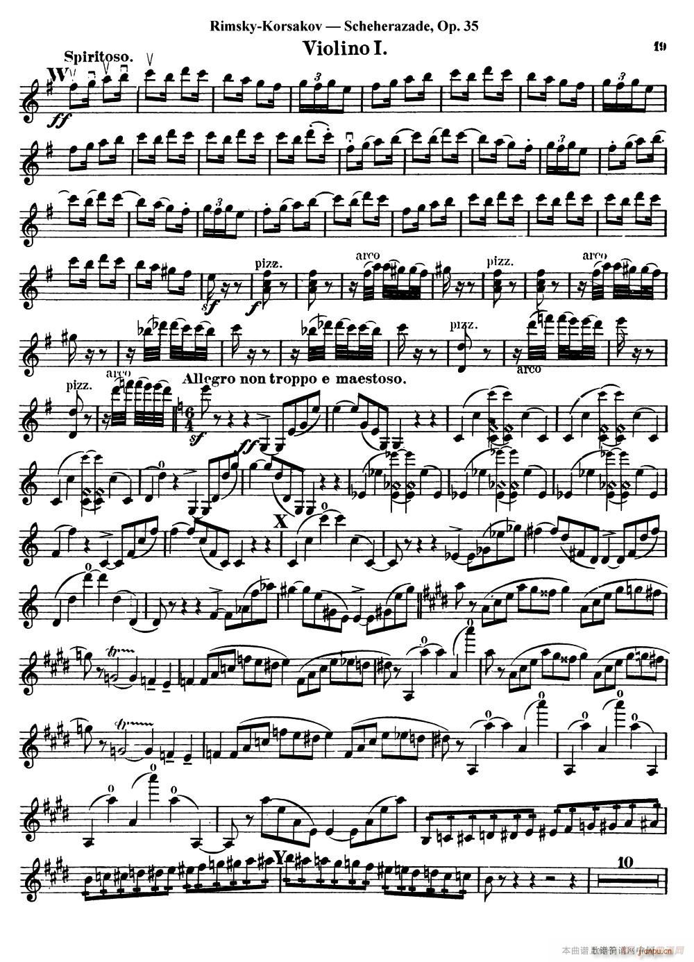 Scheherazade �� Op 35 ��һС����(С�����V)6