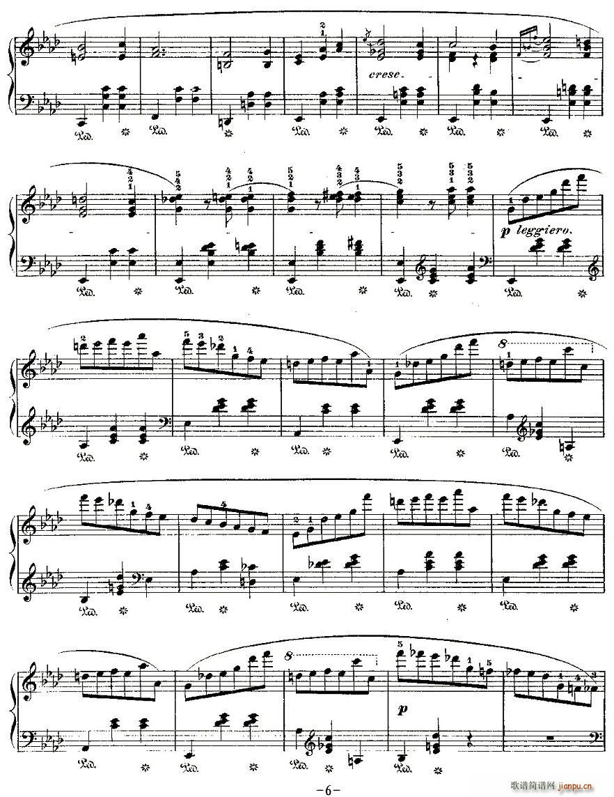 valse��Op.42(ʮ�ּ�����)6