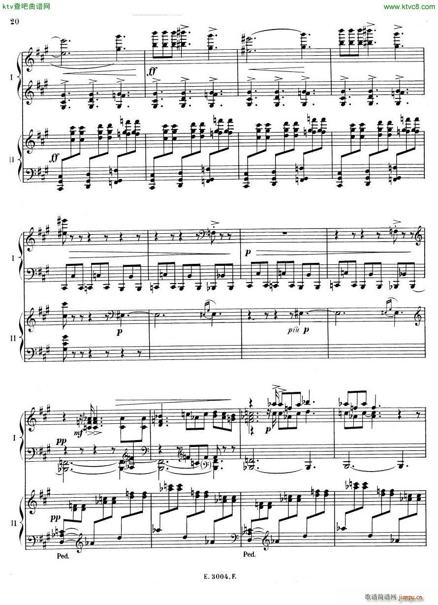 Debussy Ravel 3 Nocturnes 2pno(����V)28