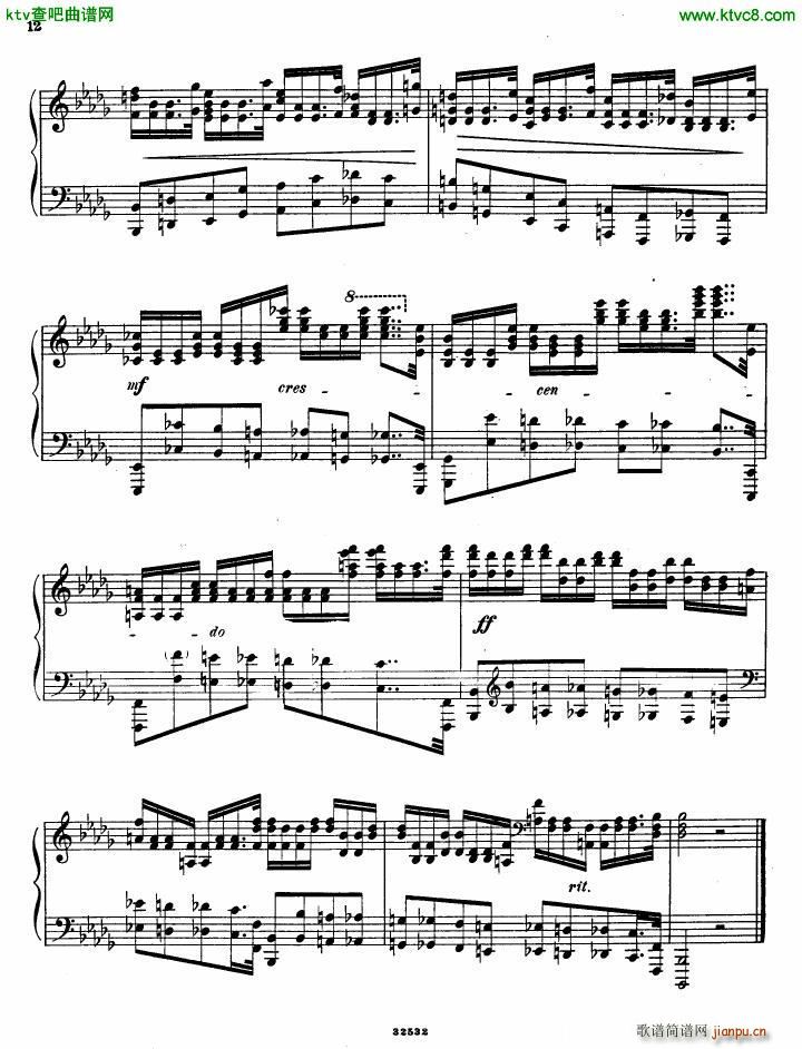 Gliere 25 Preludes op30 Book5(����V)10