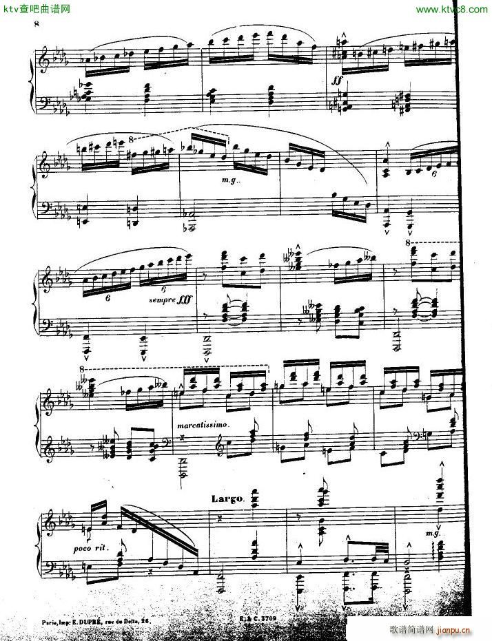 Chaminade op 92 2e arabesque(����V)8