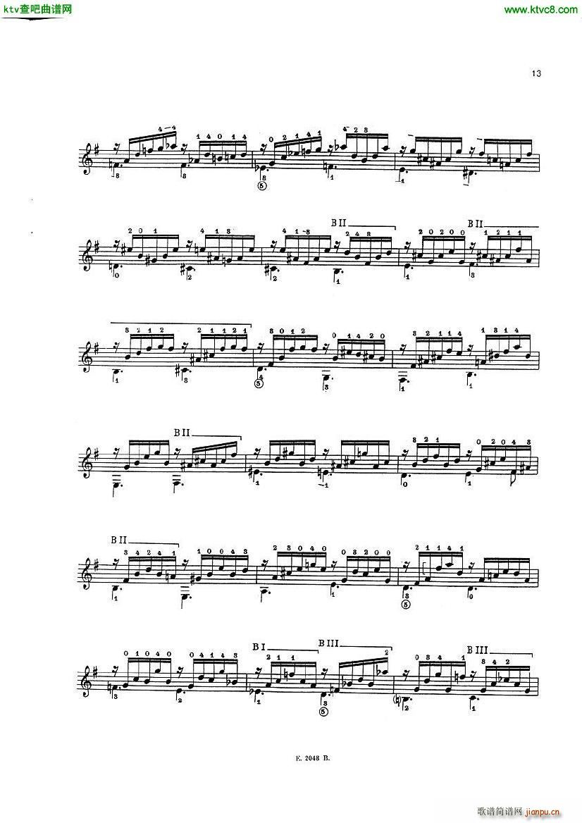 Mauro Giuliani 6 Preludi op 83(����V)12