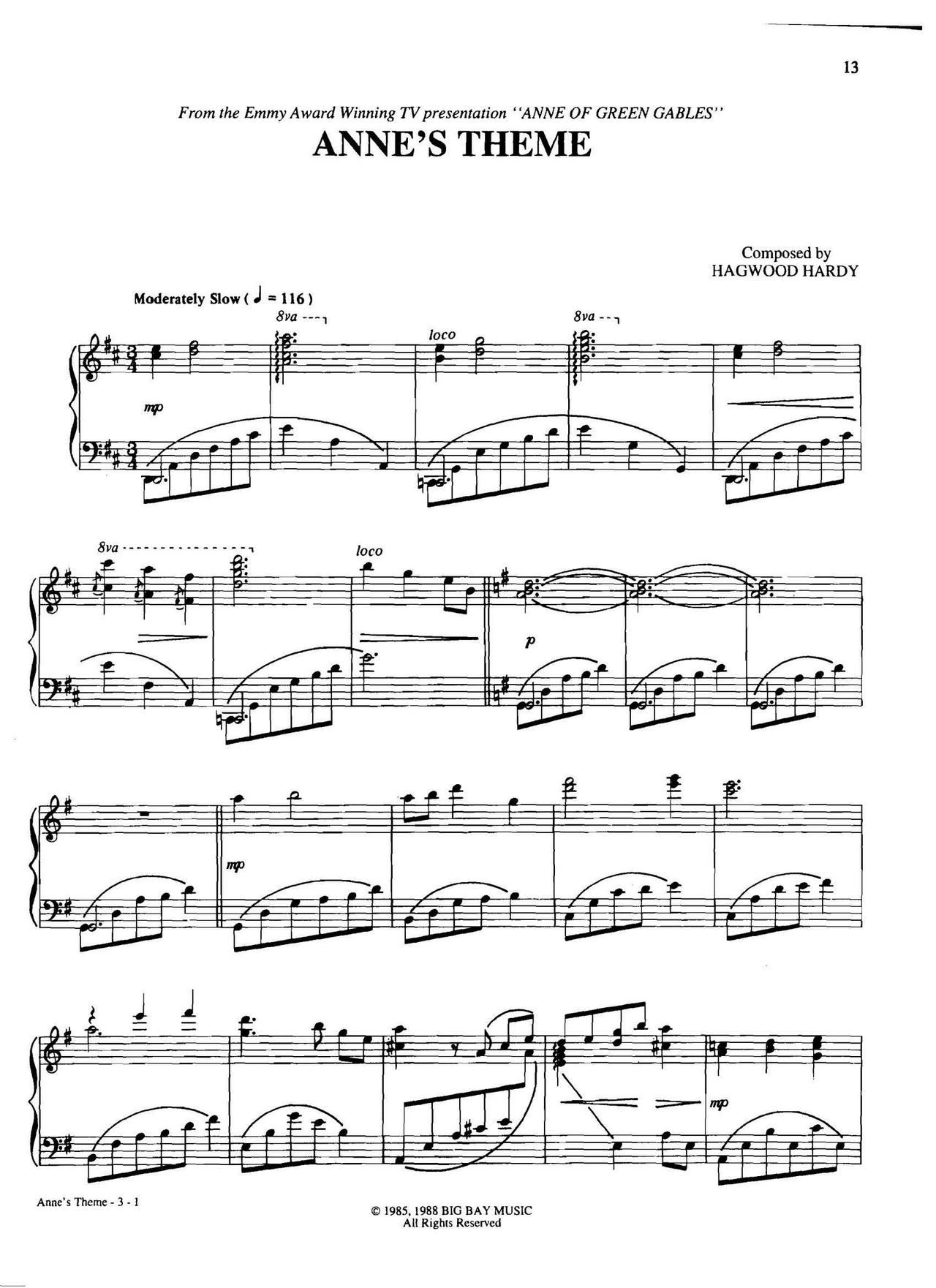 anne s theme Dan Coates �������{ ��(����V)1