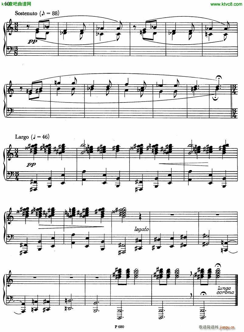 Fiser piano sonata no 3(����V)13