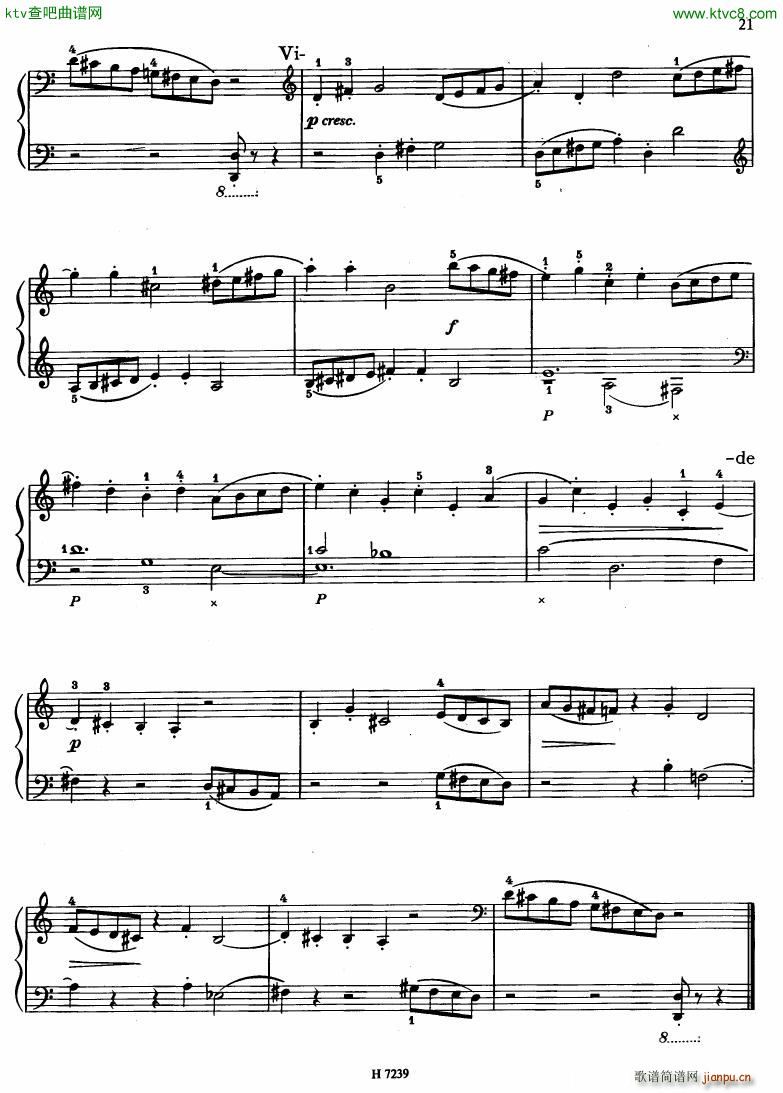Hurnik piano etudes(����V)18