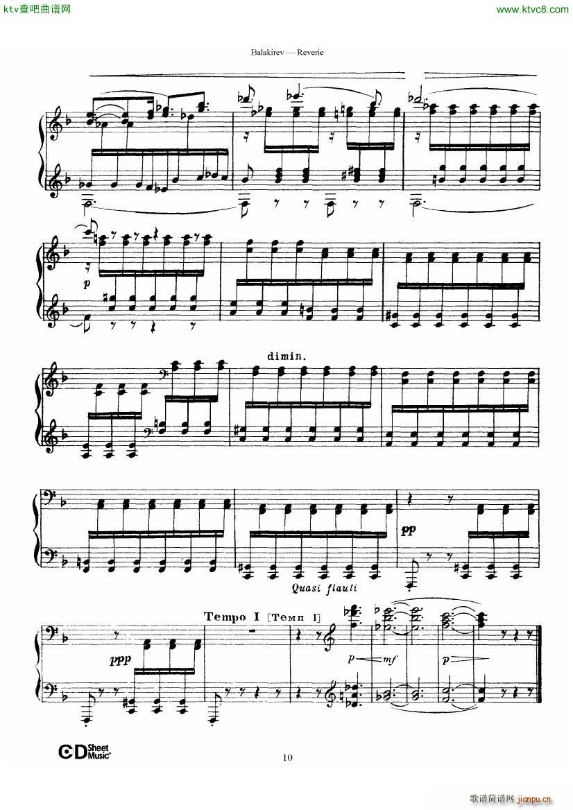 Balakirev Reverie(����V)10