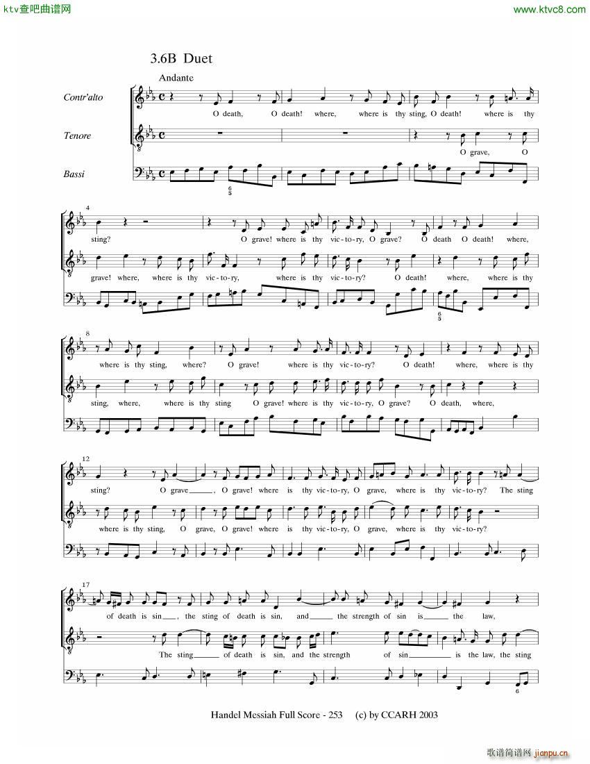 G F Handel Messiah Open Score ��(����V)12