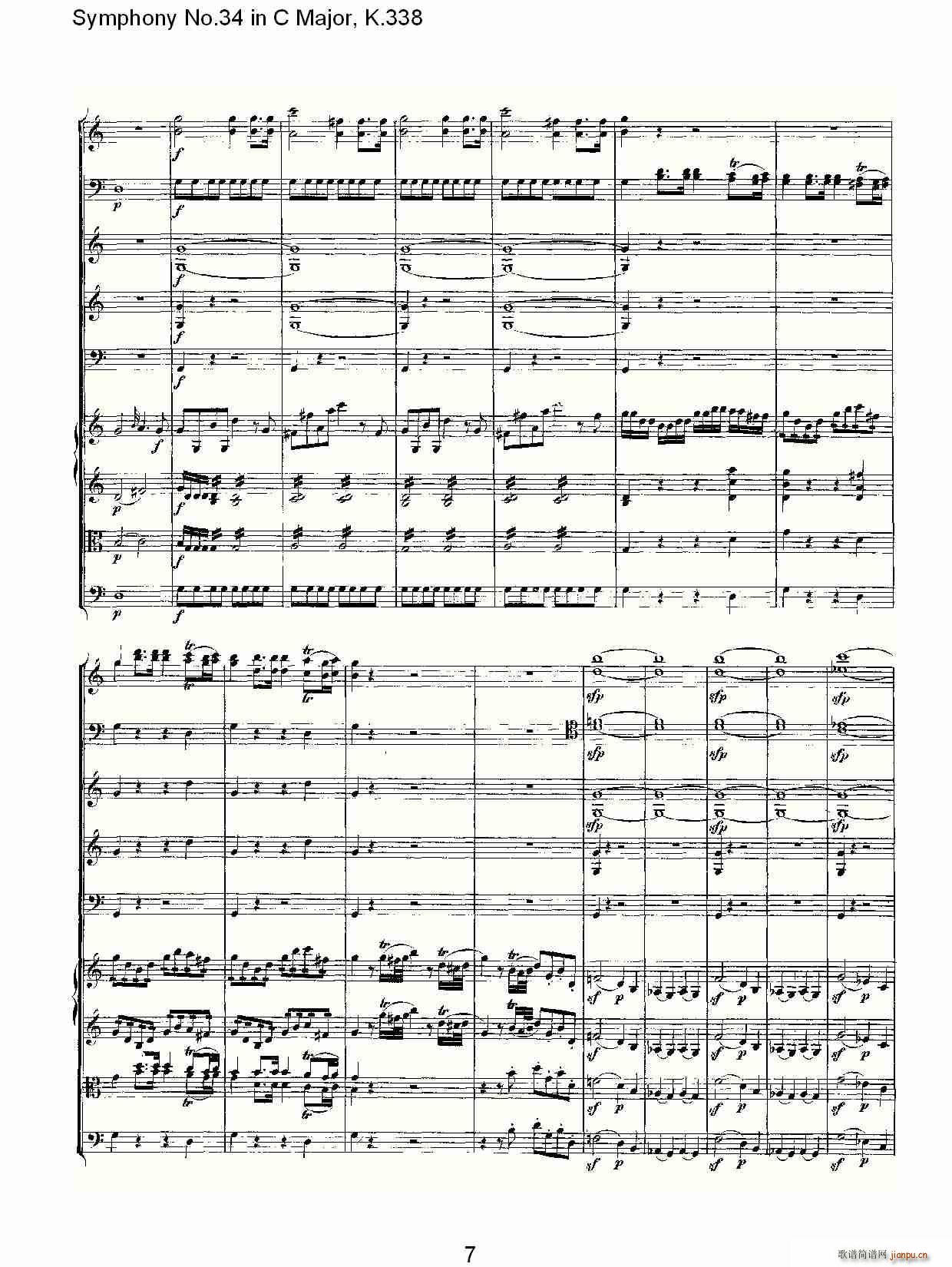 Symphony No.34 in C Major, K.338(ʮ�ּ�����)7