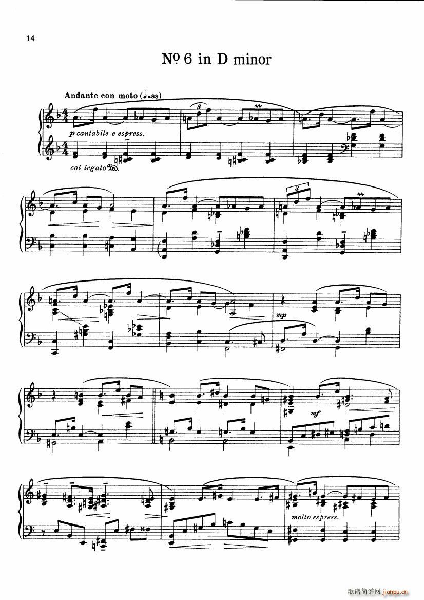 Bowen Op102 24 Preludes 04 06(����V)5