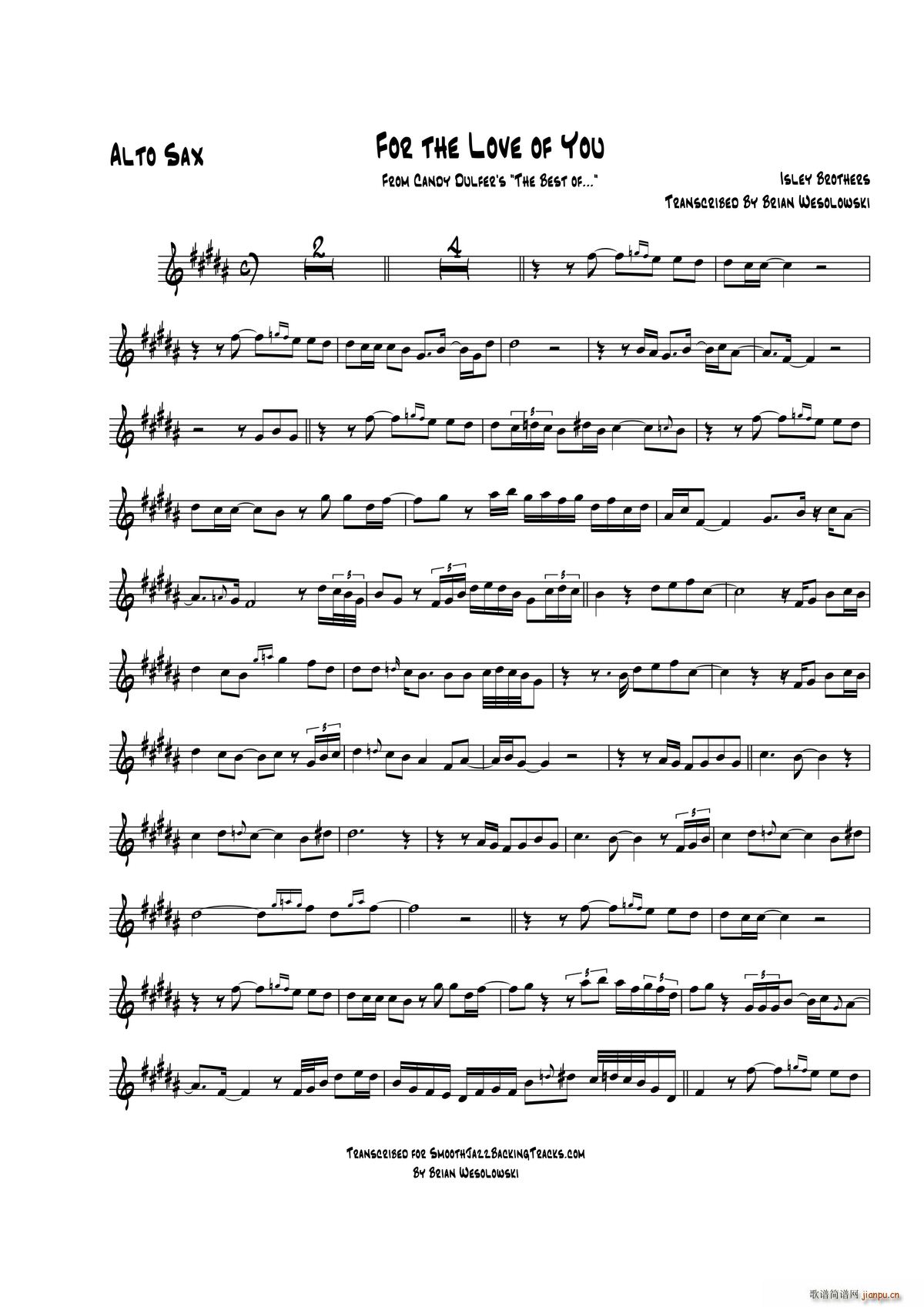 For The Love Of You �����_��˹(ʮ�ּ�����)1