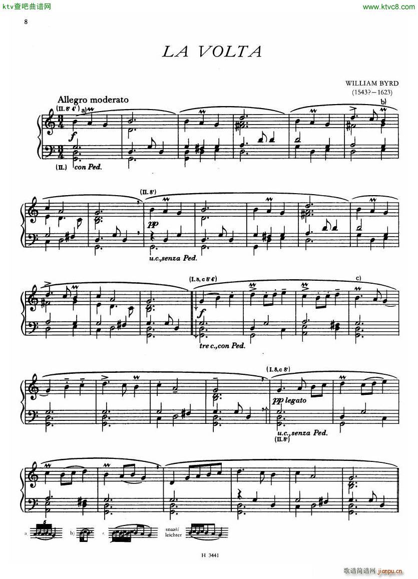 Baroque compositions for cembalo ed Ruzickova(����V)8