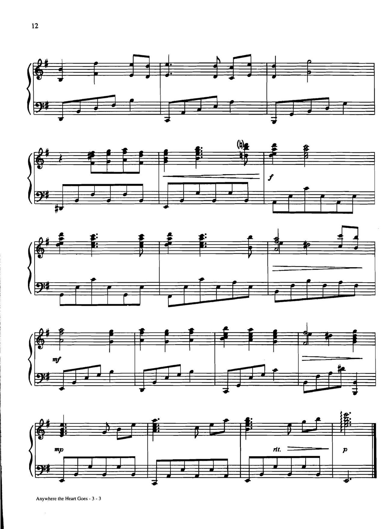 anywhere the heart goes Dan Coates �������{ ��(����V)3