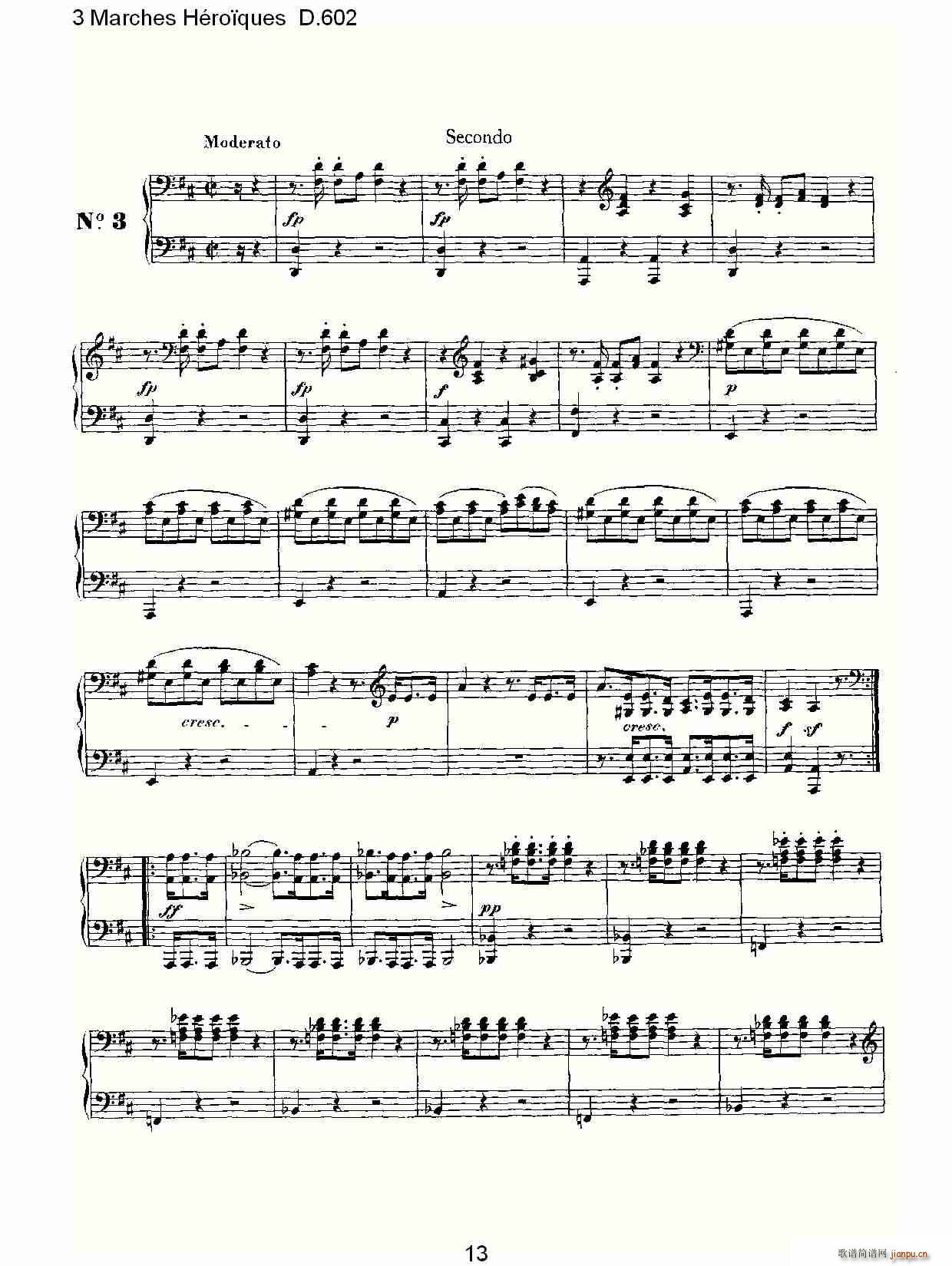 3 Marches H��ro?ques D.602(ʮ�ּ�����)13