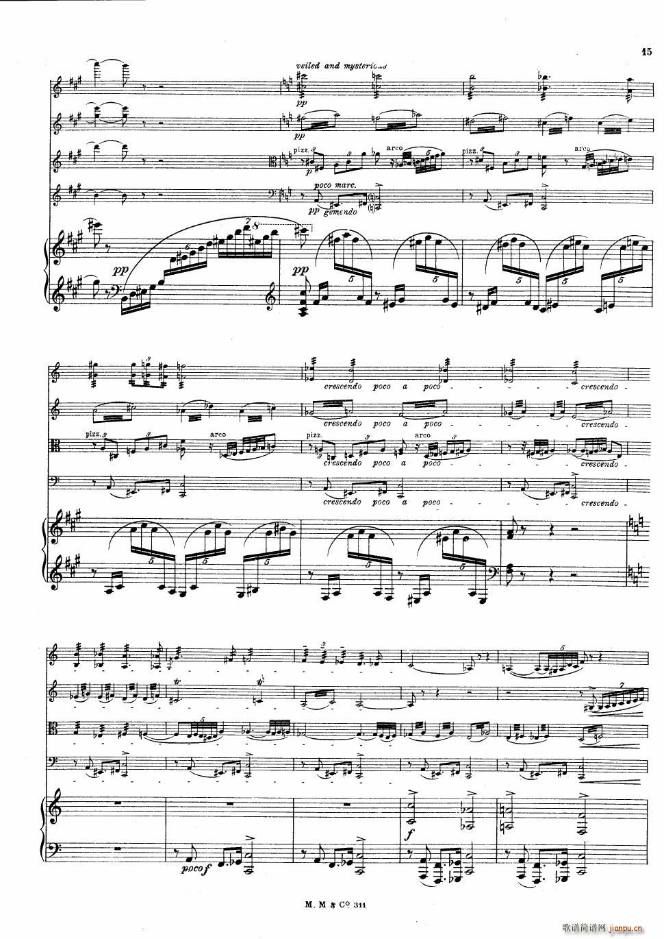 Bax Quintet for Harp and Strings(����V)15