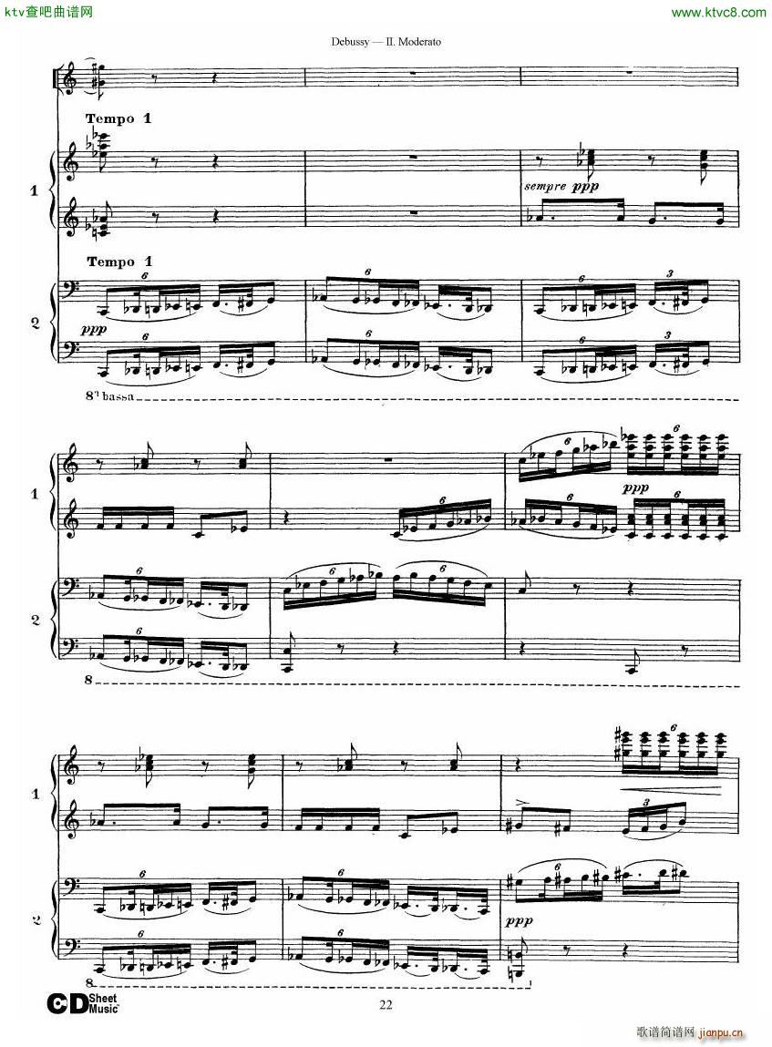 Debussy Printemps II(����V)22