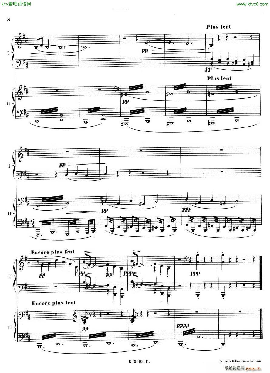 Debussy Ravel 3 Nocturnes 2pno(����V)8