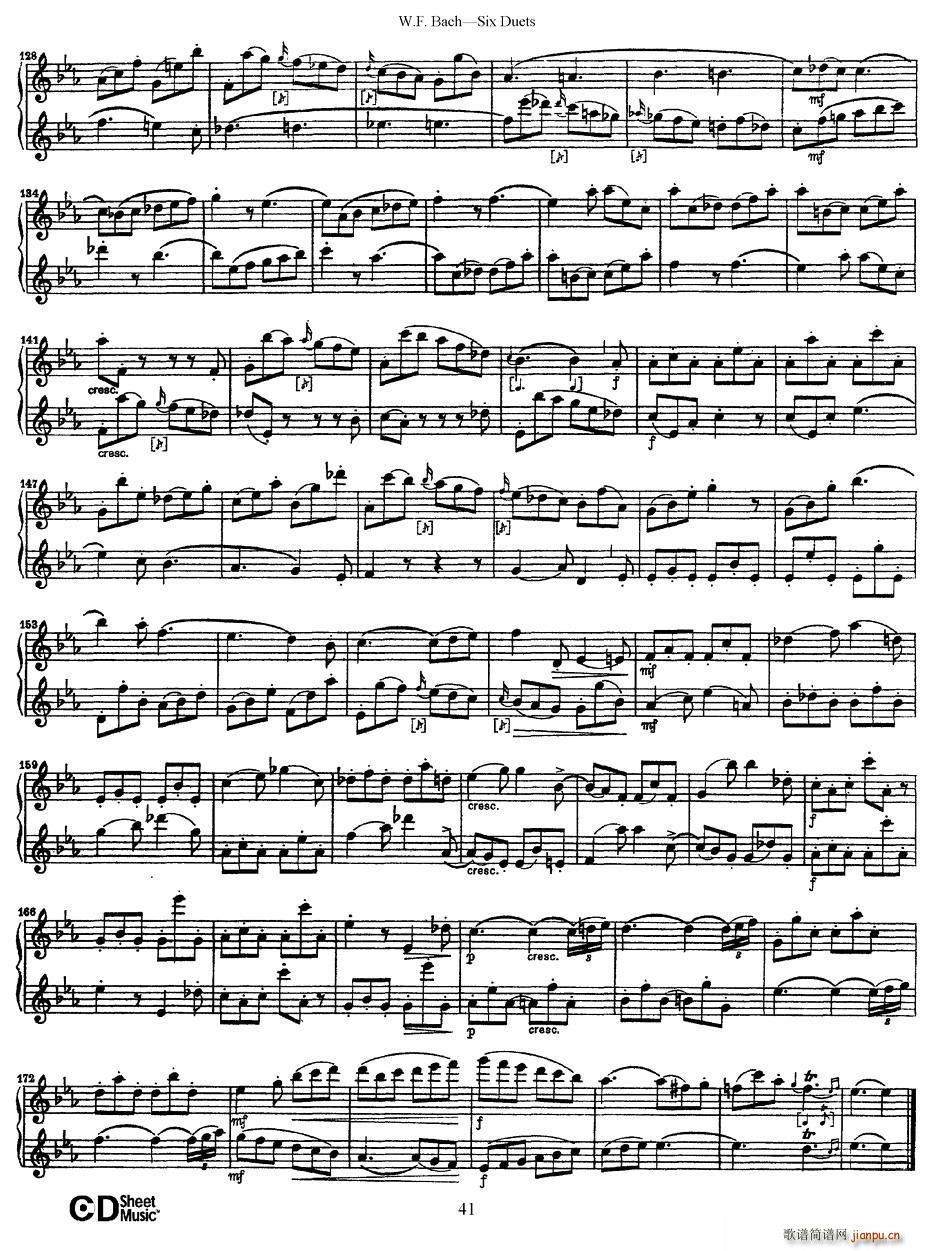 Six Duets(���ָ��V)12