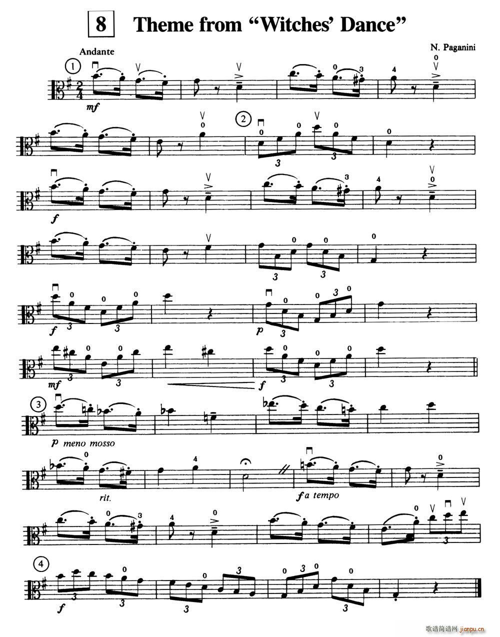 Theme From Witches Dance ������(ʮ�ּ�����)1