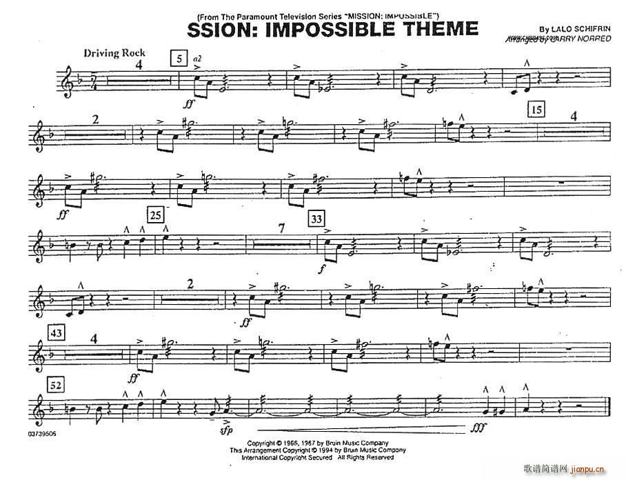 MISSION IMPOSSIBLE THEME ��� ľ��(ʮ�ּ�����)1