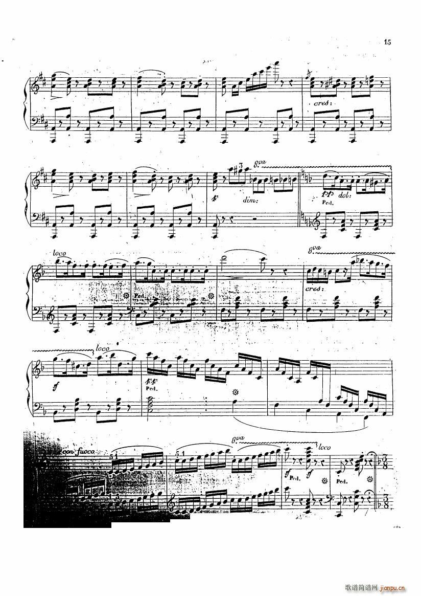 Czerny Fantasy on IL FRIOSO Op 328(����V)15