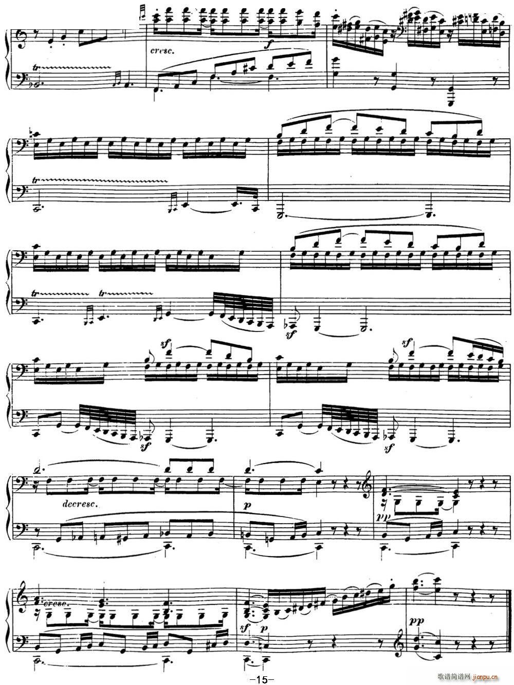 ؐ���������Q��16 G���{ Op 31 No 1 G major(����V)15