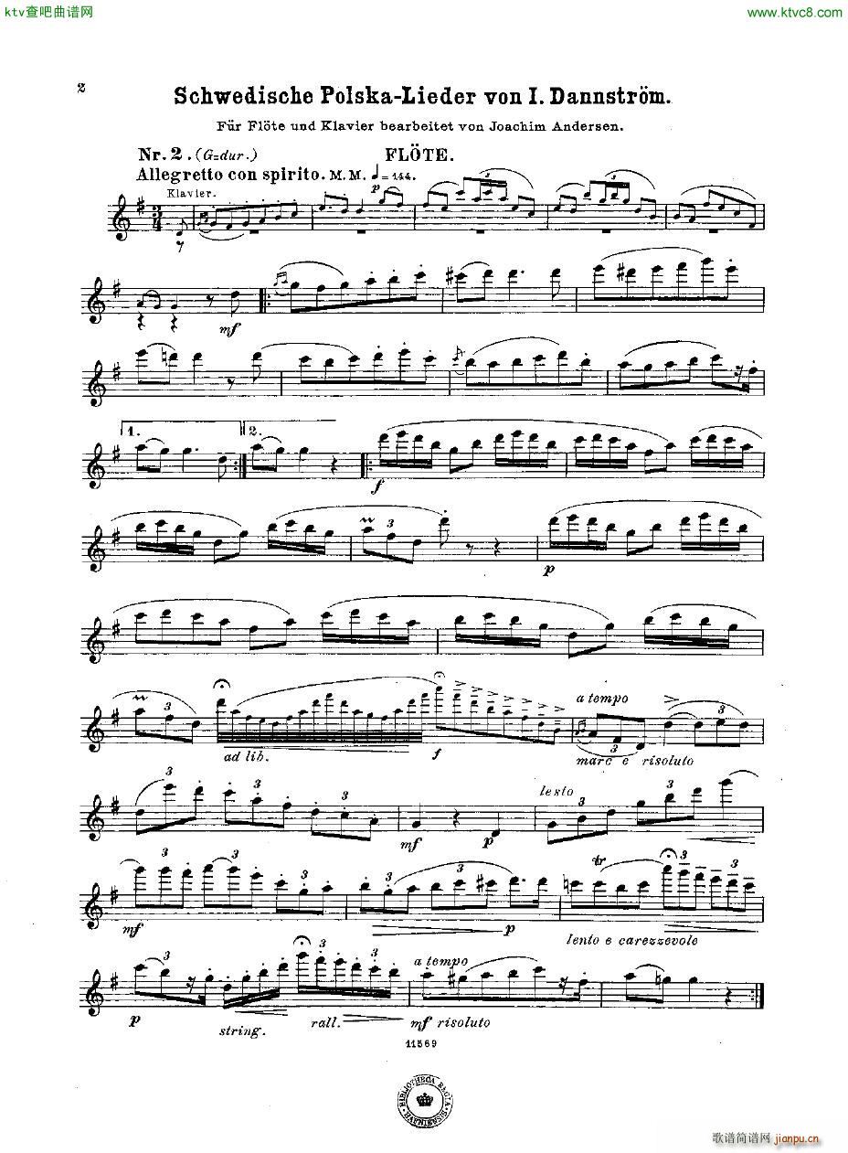 Andersen op 50 Schwedische Polska Lieder(����V)10