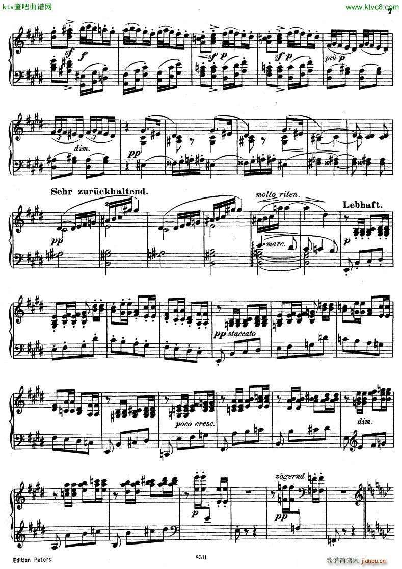 D Albert op 16 no 3 Intermezzo(����V)6