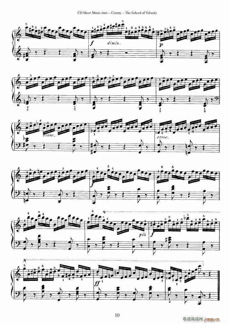 Czerny op 226 Fantasie f Moll 4H(����V)28