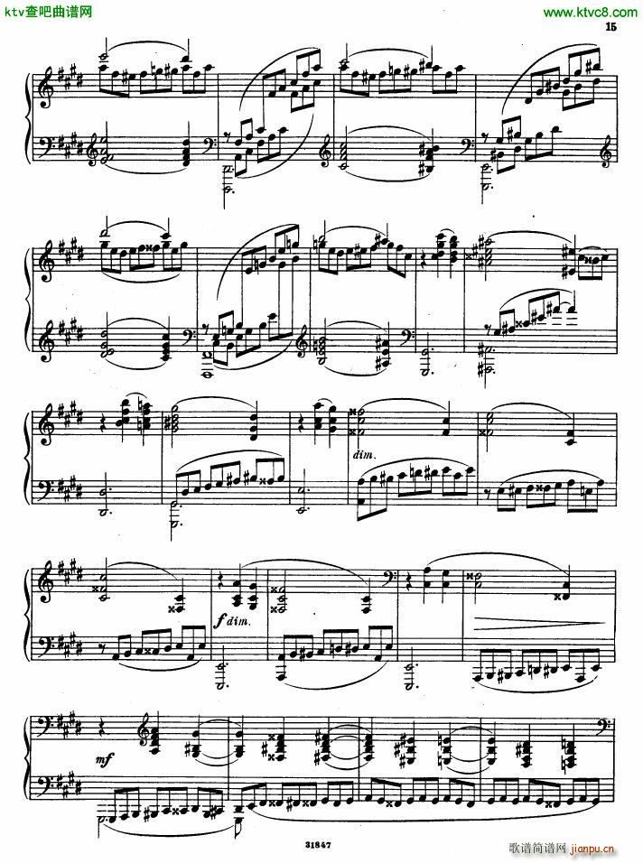 Gliere 25 Preludes op30 Book1(����V)13