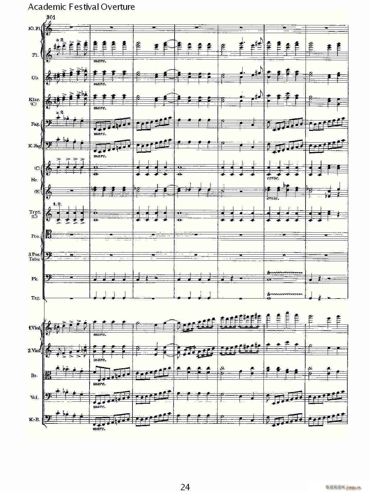 Academic Festival Overture(ʮ�ּ�����)24