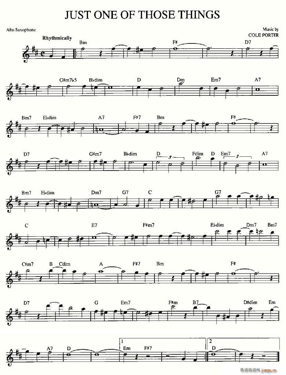 JUST ONE OF THOSE THINGS(ʮ�ּ�����)1