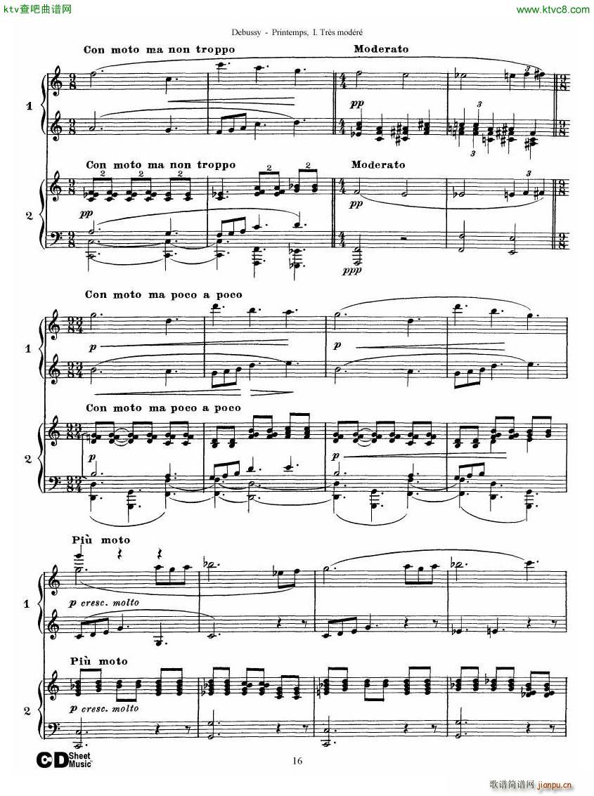 Debussy Printemps I(����V)7