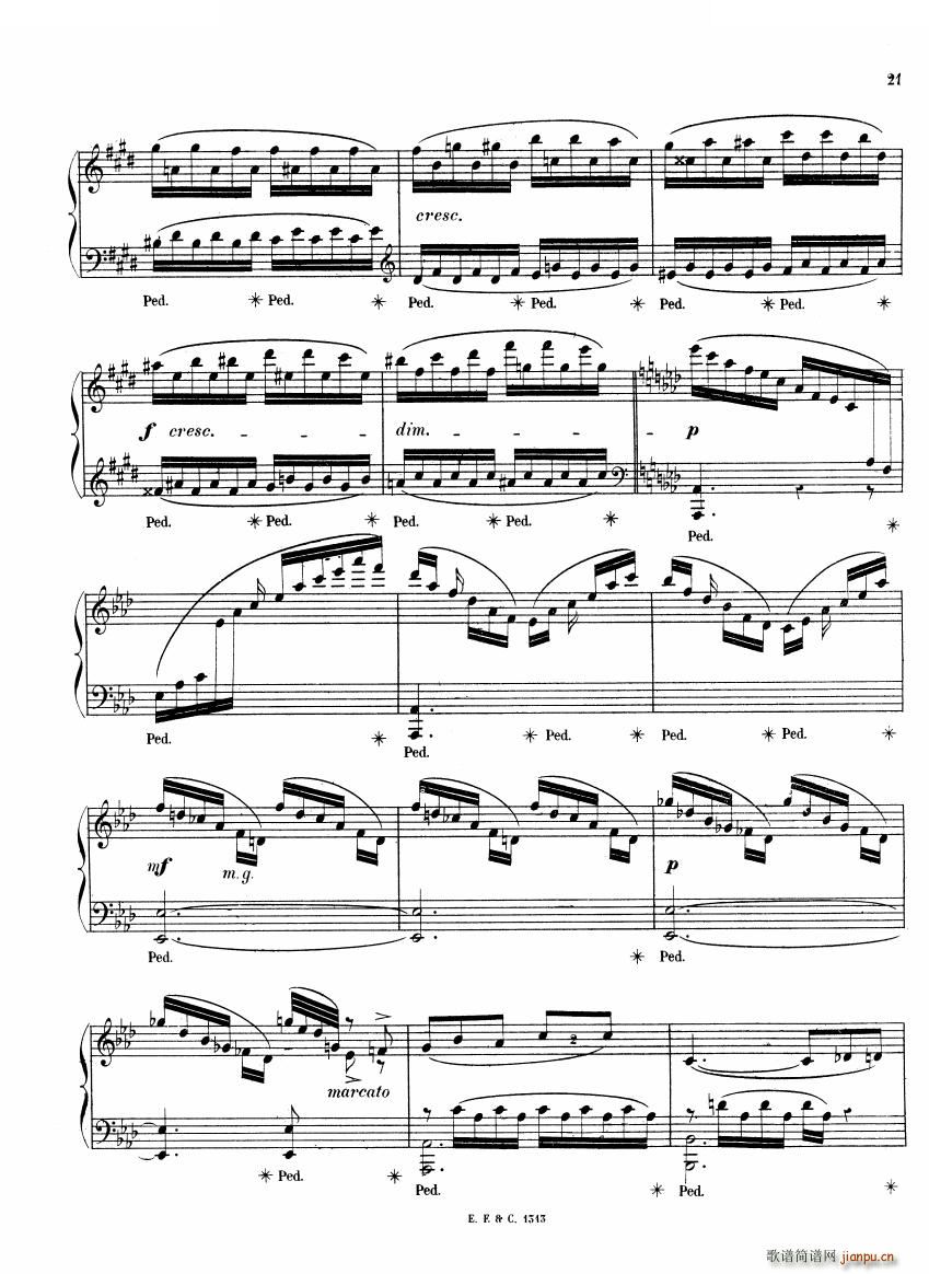 Chaminade 6 Etudes Op35 һ 6 Etudes Op35 һ(ʮ�ּ�����)21