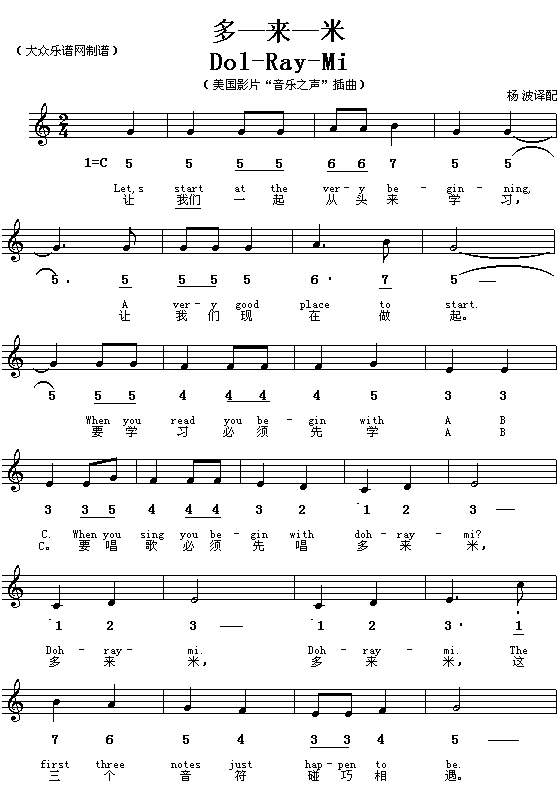 ������Doh-Ray-Mi)(ʮ�ּ�����)1